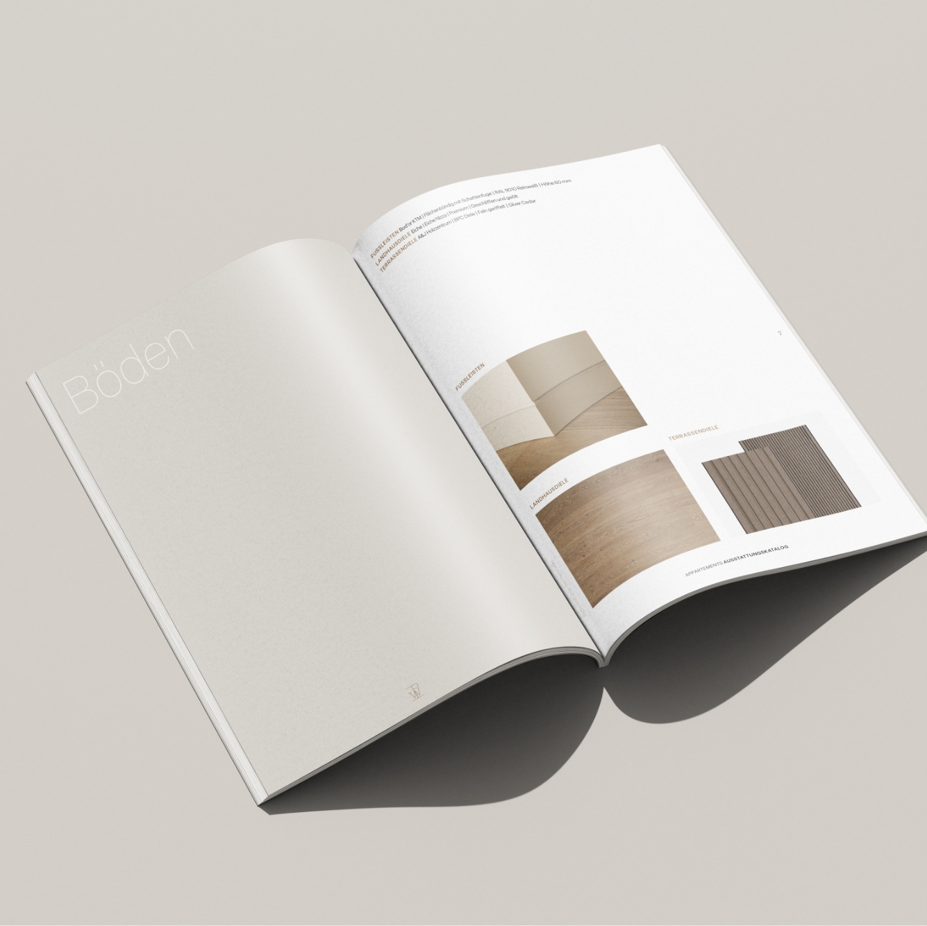 Studio Stertz Immobilienbranding – hochwertige Imagebroschüre für Wohnimmobilie in Hamburg Pöseldorf